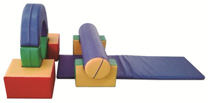 Kích thước khối đào tạo song song gaohao: 138x50x120cm, khoảng cách giữa hai khối điều chỉnh trong khoảng từ 40 đến 80cm. - Product Image 2