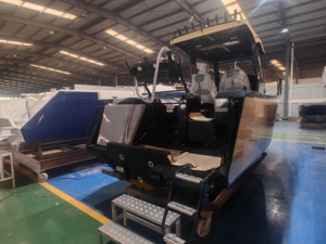 Barco de Pesca de <span class=keywords><strong>6</strong></span>.25 <span class=keywords><strong>Metros</strong></span> con Cabina Central Abierta, Embarcación de Aluminio de 21 Pies, Yate de Recreo Marítimo con Pasarela - Product Image 5