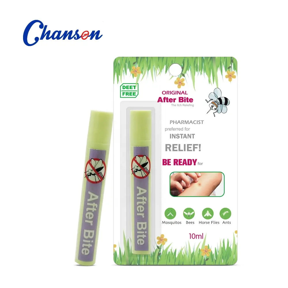 Chanson factory adult and kids plant essential oils mosquito itch relief after bite pen