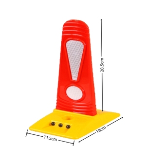 Delineateur de voie flexible de 285 mm pour la sécurité routière et le contrôle du trafic - Product Image 2