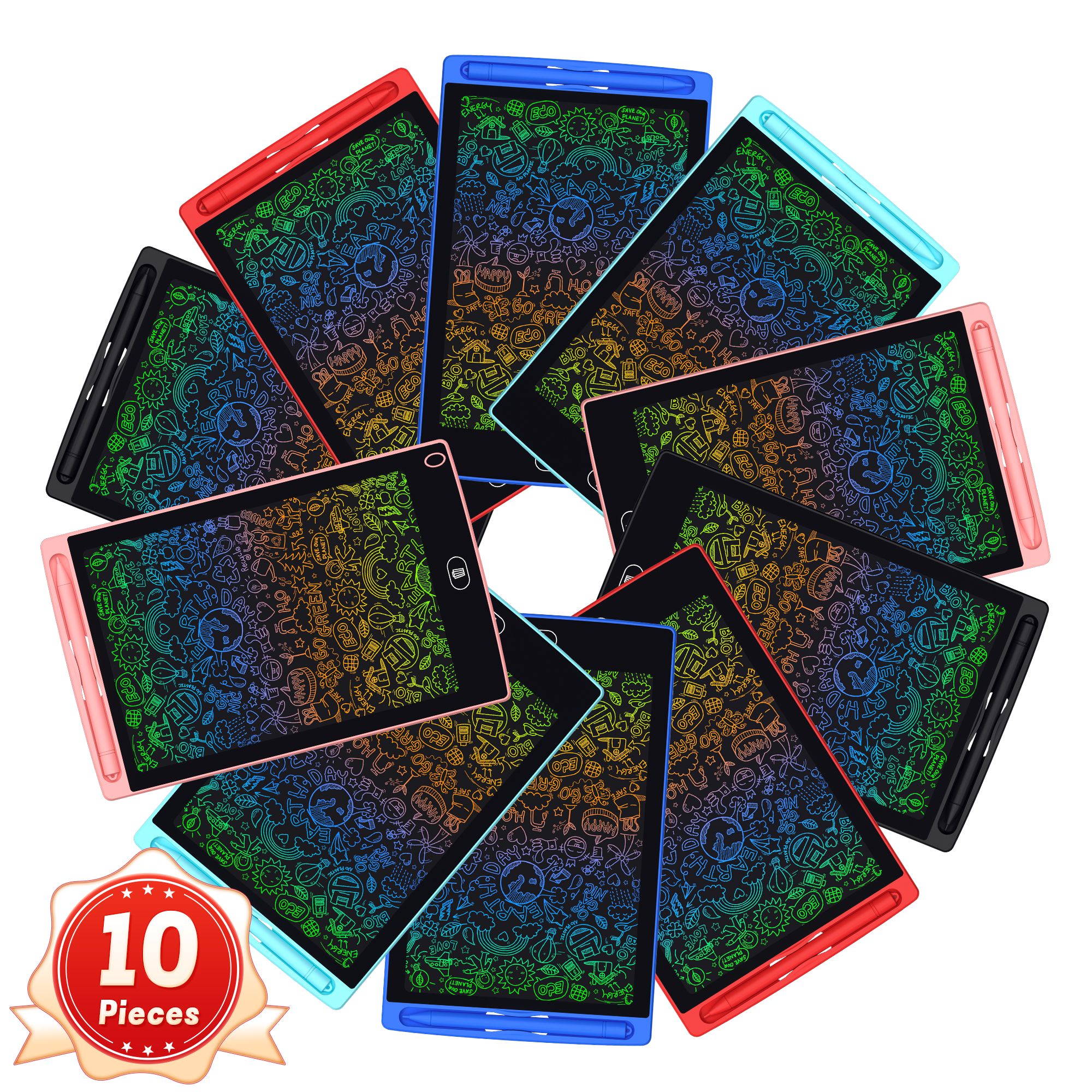 Multicolore (10 pièces)