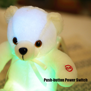 Osos de Peluche con Luz LED al por Mayor, Muñecos de Peluche para Regalos Infantiles y Decoración del Hogar, Pilas No Incluidas - Product Image 5