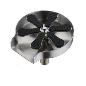 Nettoyeur de robinet automatique en acier inoxydable 304 pour lavabo, avec siège de valve de 35 mm, modèle 4238 (unité unique) - Product Image 1