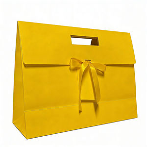 Bolsas de Regalo de Cartón de Lujo Hechas a Medida, Bolsas de Regalo Versátiles con Cinta para Ocasiones Festivas y Eventos Conmemorativos - Product Image 1