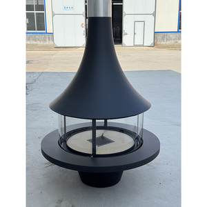 Chimenea Suspendida de Vapor de Agua de 900 mm, Moderna, Montada en el Techo, con Horno Cerrado y Atomización, para Muebles de Hotel y Villa - Product Image 2