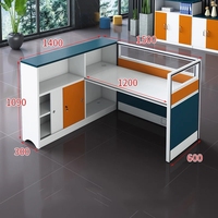 Nouveau bureau moderne poste de travail personnel unique un siège table d'ordinateur bureaux de poste de travail pour bureau