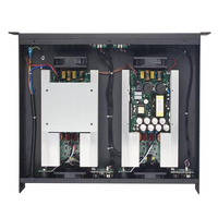 Amplificateur de puissance professionnel de classe D, 4 canaux, 1000 watts, amplificateur audio de scène pour caisson de basses et système Line Array