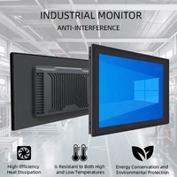 Monitor LCD de Automatización Industrial Personalizado para Computadora, Perfil de Aluminio, Pantalla Táctil Industrial Android 13, Computadora de Escritorio Todo en Uno