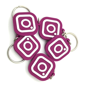 NFC Keychain tag kiểm soát truy cập NFC 13.56MHz ntag213 Key RFID Silicone thân thiện với môi không thấm nước Ins phương tiện truyền thông xã hội tag 3D mềm - Product Image 2