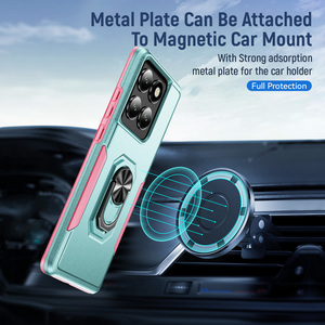 Étui de téléphone avec support rotatif pliable pour Motorola Moto Edge 2025, compatible avec Moto G77, Moto G57, Edge 70, coque de protection antichoc - Product Image 6