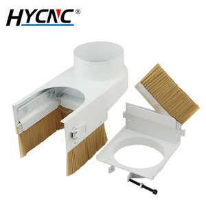 Cnc Bụi Mui Xe Kim Loại 70 75 80 85 90 100Mm Trục Chính Khắc Máy Phay Bàn Chải Làm Sạch Chế Biến Gỗ <span class=keywords><strong>Collector</strong></span> - Product Image 6