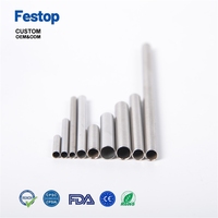 Fesop Aanpasbare OEM ODM Ondersteuning RVS Thermowell Eénzijdig Gesloten Beschermende Thermocouple Buis Temperatuur