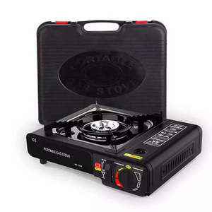 Réchaud à gaz portable en acier au <span class=keywords><strong>butane</strong></span>, pliable, mini-split, manuel, pour le camping et les pique-niques - Product Image 5