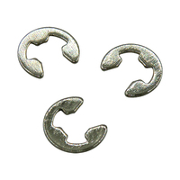 E-Clip E Type Retaining Ring Spring Steel 65MN Nickel Plated Shaft Circlip Open End C Shape Ratainring Lock Washers