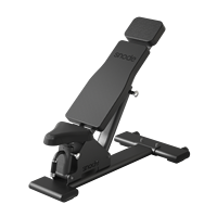 Banc de musculation SNODE 2.0 pliable et réglable, robuste, multi-positions, pour entraînement à domicile, haltères et musculation
