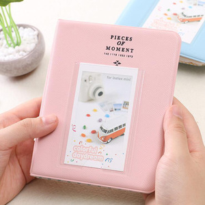 <span class=keywords><strong>Mini</strong></span> <span class=keywords><strong>album</strong></span> <span class=keywords><strong>photo</strong></span> en plastique 64 pochettes avec couverture carrée en PVC, porte-cartes logo personnalisé Kpop, cartes photos <span class=keywords><strong>Instax</strong></span>, monuments commémoratifs - Product Image 5