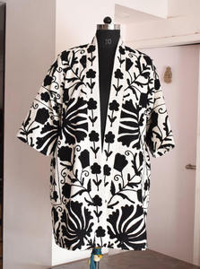 Best Quality Suzani Hand Embroidered Winter Wear <b>Jacket</b> Embroidery <b>Kimono</b> Robe Boho Style Classic Elegant <b>Jackets</b> - Product Image 3