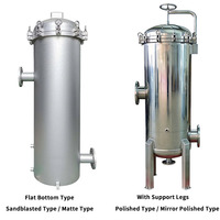 Filtre de sécurité poli miroir, filtre de précision en acier inoxydable pour la purification de l'eau, des produits chimiques et des liquides cosmétiques
