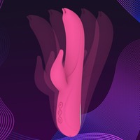 Yaqu Dual-Motor Wasserdichter Vaginal-Vibrator in Hasenform mit 10 Frequenzmodi Sexmaschine Dildo zur Selbstbefriedigung