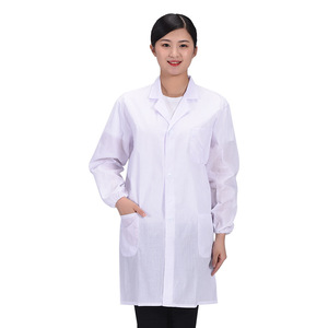 <span class=keywords><strong>Blouse</strong></span> de laboratoire unisexe blanche XL, épaisse, vêtement de médecin blanc tissé pour hôpital, OEM, salon de beauté, usine alimentaire, laboratoire - Product Image 1