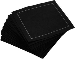 一次性定制印刷鸡尾酒灰色定制餐巾纸餐巾 - Product Image 5