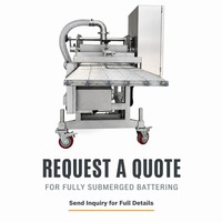 Machine à paner les produits pour la ligne de production d'arancini, de croquettes, de tourtes à la viande et de barres céréalières dans les usines agroalimentaires