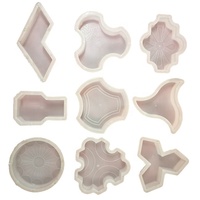 Moule en plastique pour pavés, pavé, route, pavé