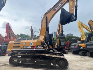 รถขุดมือสองรุ่น SY365H Pro ที่ได้รับการบำรุงรักษาอย่างดี  ซีรีส์ 365 รุ่น SY375H รถขุดตีนตะขาบมือสอง ประหยัดน้ำมัน - Product Image 2