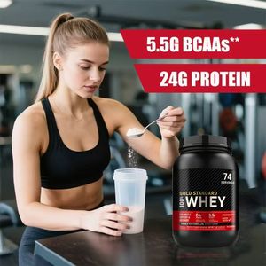 אבקת חלבון מי גבינה בטעם שוקולד, 50 גרם+ חלבון, לגדילת שרירים, תוספי תזונה לספורט וכושר למבוגרים, 1140 גרם -  מבוקש מאוד - Product Image 6