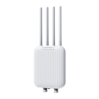 Router Inalámbrico para Exteriores COMFAST WiFi7 de Doble Banda, AP Impermeable con Antenas de Alta Ganancia para Cobertura en Exteriores