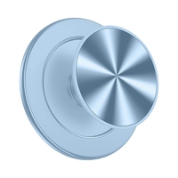 Support de téléphone magnétique pliable pour prise murale, avec anneau magnétique N52 et support extensible pour doigt