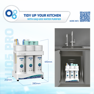 Système de filtration d'eau RO Karofi KAQ-U05 Pro de haute qualité à 10 étapes, purificateur d'eau potable électrique sous évier pour la maison et la cuisine - Product Image 4