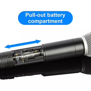 GAW-D2000 Top Selling Two Channel <strong>Wireless</strong> <strong>Microphone</strong> Professional Uhf <strong>Microphone</strong> <strong>Wireless</strong> - Product Image 3