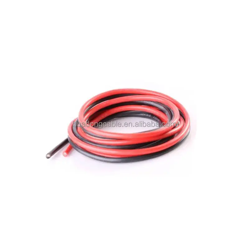 2AWG 4AWG 6AWG 8AWG 10AWG 12AWG 14AWG 16AWG सिलिकॉन तार लचीला सिलिकॉन रबर केबल