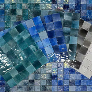 Mosaïque de verre à jet d'encre piscine carreaux de mosaïque piscine et zone humide <span class=keywords><strong>douche</strong></span> Surround Base et murs Villa - Product Image 3