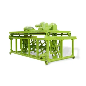 Chicken waste handling machine organic compost machine groove type fermentation equipment for sale