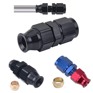 Hofa Racing - Adaptador de tubo recto de aluminio universal AN4 AN6 AN8 AN10 AN12 de gran venta para conexión macho AN - Product Image 6