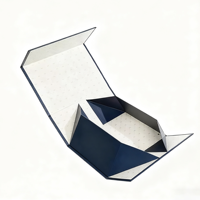 Paquet de papier personnalisé boîte pliante magnétique en carton modèle