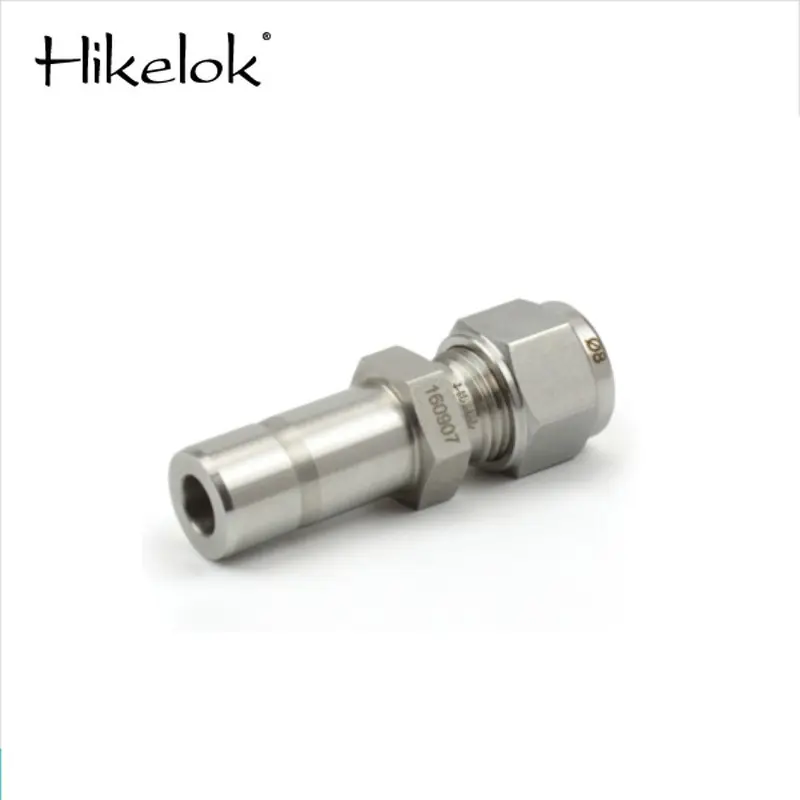 Swagelok type stainless steel compression fittings tube fitting 1/8'' 1/4'' 1/2'' OD tube adapter reducer