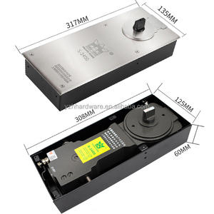 Charnière à ressort robuste de haute qualité Crown S - 2400 allemande pour porte extérieure en métal ou en bois - Product Image 1