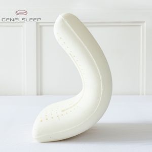 Bantal Anti mendengkur lateks alami untuk tidur, kelembutan sedang dengan kenyamanan sehat esensial untuk penopang leher terapi - Product Image 6