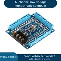 Lededit Monochrome DIY Programmable 32 canaux 28W Télécommande Lumière LED pour cerf-volant Effet dégradé, défilement de couleurs et stroboscope Garantie 2 ans