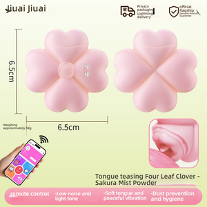 Four-Leaf Clover <b>Remote</b> Suction Toy Delicate Fun Electric Massager Spermicide Offering Gentle Suction Stimulation for Women's - Product Image 2