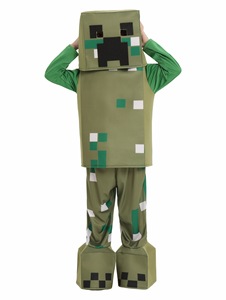 Costume da Cosplay XJ per Bambini, Personaggio My World Tough Guy, per Feste in Maschera e Spettacoli Teatrali, 100% Poliestere, Unisex - Product Image 4