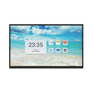 Gaokeview Écran tactile LED HD 4K de 55 à 98 pouces, moniteur LCD sculpté en Chine, prix du téléviseur, panneau plat interactif tout-en-un - Product Image 5