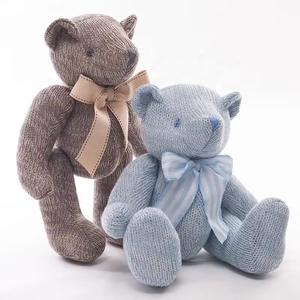 Super Carino <span class=keywords><strong>Orsetto</strong></span> di Peluche Articolato Lavorato all'Uncinetto <span class=keywords><strong>Amigurumi</strong></span>, Giocattoli di Peluche a Forma di <span class=keywords><strong>Orsetto</strong></span> - Product Image 6