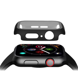 CAOWTAN Verre + PC Couverture Complète pour IWatch 7 Cas 45mm 41mm pour IWatch Cas Accessoires Protecteur D'écran pour <span class=keywords><strong>Apple</strong></span> <span class=keywords><strong>Watch</strong></span> Série 7 - Product Image 5
