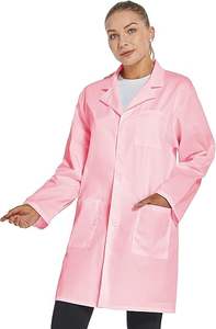 Uniformes de hospital personalizados Batas de laboratorio Clínica Doctor Bata de Laboratorio Profesional Estándar para mujeres Hombres de manga larga - Product Image 4