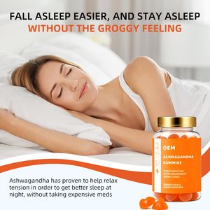 Gomitas de Ashwagandha para el Alivio del Estrés y el Sueño, Suplemento Vegano con Extracto de Raíz de Ashwagandha para la Ansiedad - Product Image 3