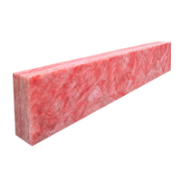 Isolants muraux en laine de verre rose / laine de verre rose R13 R19 R20 R22 R23 R30 R38